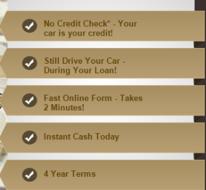 car title loan with bad credit